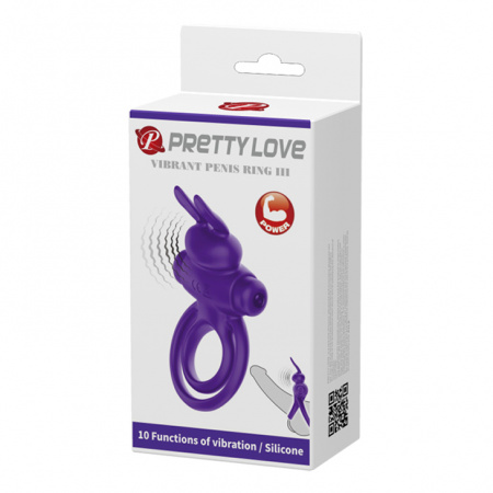 фото Ерекційне кільце серії Pretty Love " Vibrant penis ring III " 