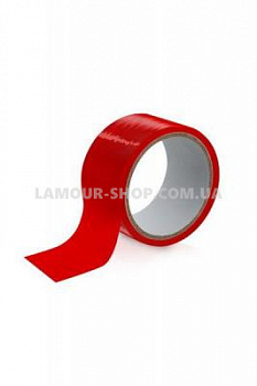 Скотч для бондажу Fetish Tentation Red (15м), не липне до шкіри та волосків