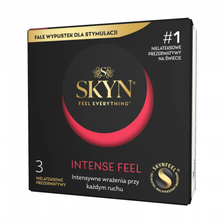 фото Безлатексні преміум-презервативи SKYN Intense Feel 3 шт