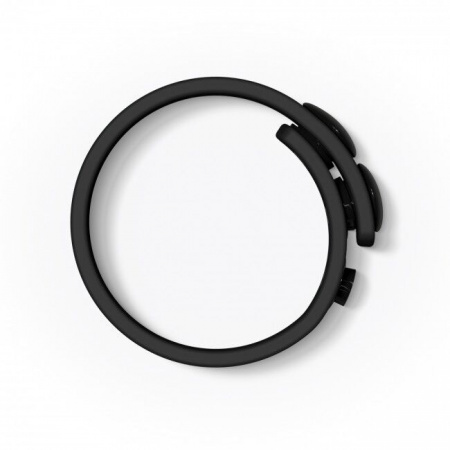 фото Ерекційне кільце на кнопках Love To Love HERO RING - BLACK ONYX
