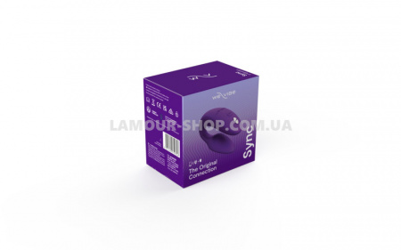 фото Смарт-вібратор для пар We-Vibe Sync 2 Purple, 10 віброрежимів, пульт ДК