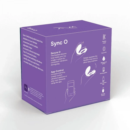 фото Смарт-вібратор  для пар We-Vibe Sync O Light Purple, пульт ДК