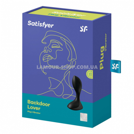 фото Анальна вібропробка Satisfyer Backdoor Lover Black