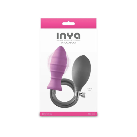 фото Надувна анальна пробка NS Novelties INYA - InflataPlay - Pink