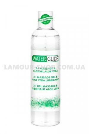 фото Лубрикант 2 в1 WATER GLIDE ALOE VERA, 300 мл