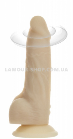 фото Фалоімітатор з вібрацією та ротацією Naked ADDICTION Chris 7″