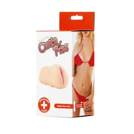 фото Мастурбатор-вагіна Cutie Pies Lifeguard Lizzie Vagina Masturbator, + віброкуля