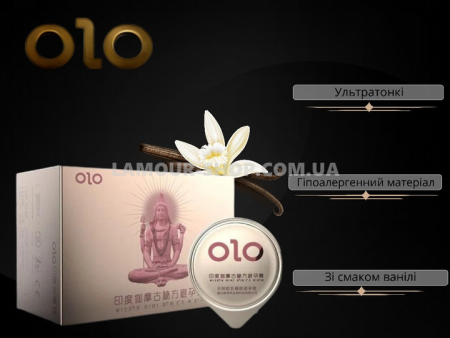 фото Презерватив OLO  Gold Budda 1шт