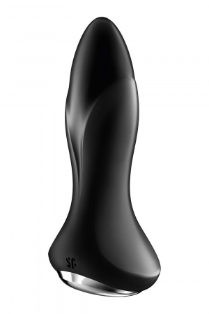 фото Анальна смарт вібропробка із перлинним масажем Satisfyer Rotator Plug 1+ Black