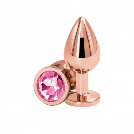 фото Анальна пробка NS Novelties Rear Assets - Rose Gold - Medium - Pink