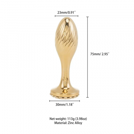 фото Анальна пробка LOCKINK SEVANDA Pearl Pear-shape Anal Plug