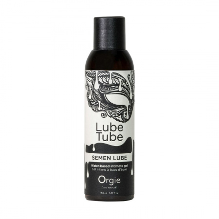 фото Лубрикант з імітацією сперми Orgie Lube Tube Semen Lube, 150 мл, водна основа