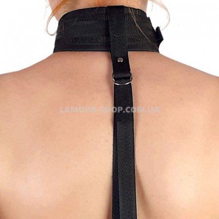 Набір для фіксації BDSM Collar and Handcuffs фото фото Набір для фіксації BDSM Collar and Handcuffs