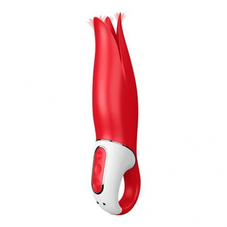 фото Потужний вібратор Satisfyer Vibes Flower Power з ніжними тремтливими пелюстками
