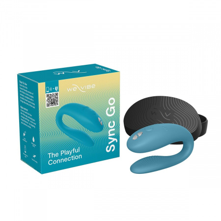 фото Смарт-вібратор для пар We-Vibe Sync GO Turquoise