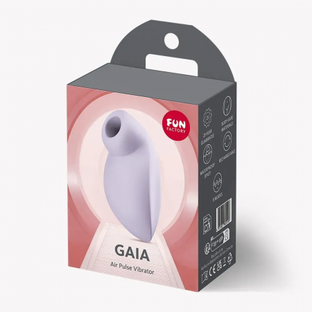 фото Вакуумний стимулятор Fun Factory Gaia Purple, 11 рівнів вакууму