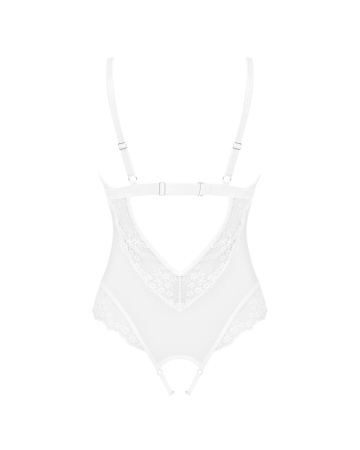 фото Боді Obsessive Heavenlly crotchless teddy M/L