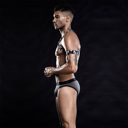 фото Чоловічий еротичний костюм з портупеєю "Дикий Джеймс" One Size