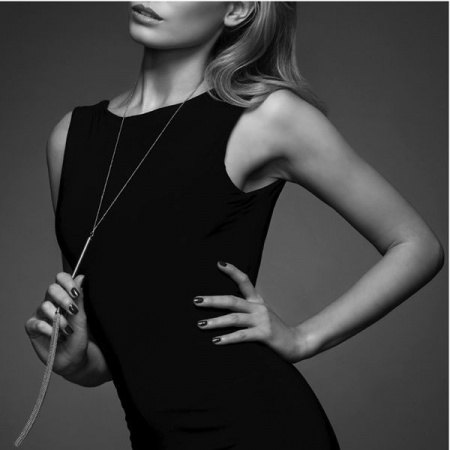 фото Цепочка плеть на шею Bijoux Indiscrets MAGNIFIQUE Necklace Whip - Gold