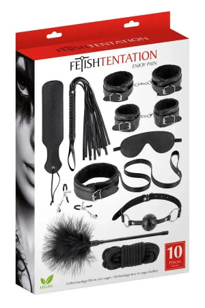 фото Набір Fetish Tentation SM Bondage Box in vegan leather, 10 пред