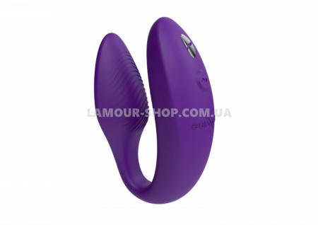 фото Смарт-вібратор для пар We-Vibe Sync 2 Purple, 10 віброрежимів, пульт ДК
