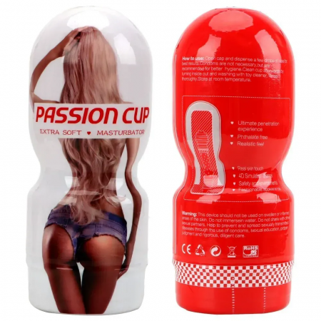 фото Вагіна-мастурбатор PASSION CUP MASTURBATOR- VAGINA