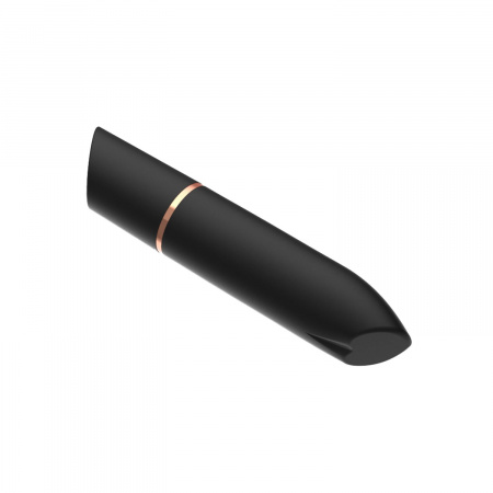 фото Віброкуля у вигляді помади Adrien Lastic Rocket Black