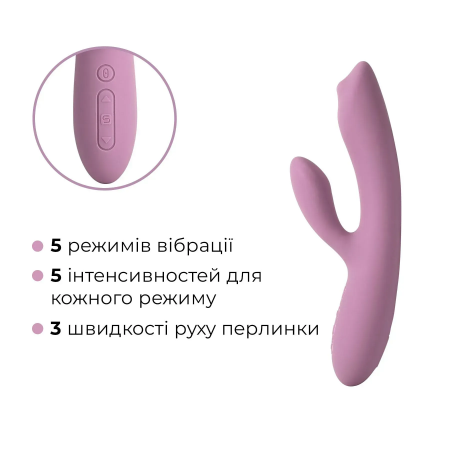 фото Смарт вібратор-кролик з перлинною стимуляцією точки G Svakom Trysta Neo