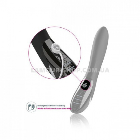 фото Вібратор із електростимуляцією Mystim Electric Eric eStim Black