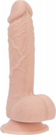 фото Фалоімітатор на присосці ADDICTION — Mark 7,5″ Dildo With Balls, Beige