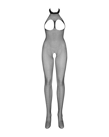 фото Бодістокінг із дрібної сітки з доступом Obsessive Bodystocking 