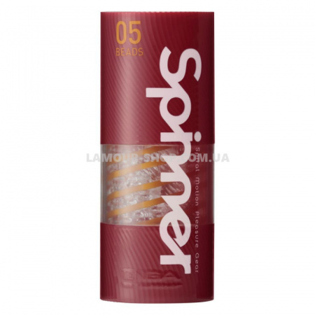 фото Мастурбатор Tenga Spinner Beads з пружною стимулюючою спіраллю всередині