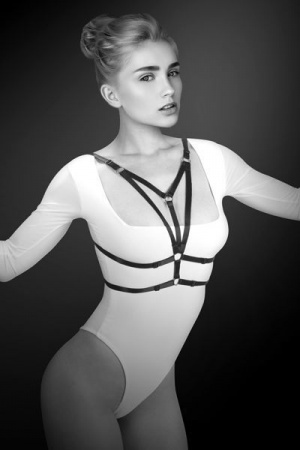 фото Портупея на груди Bijoux Pour Toi - LAURA, еластичний поліестер