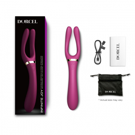 фото Вібростимулятор Dorcel INFINITE JOY PLUM