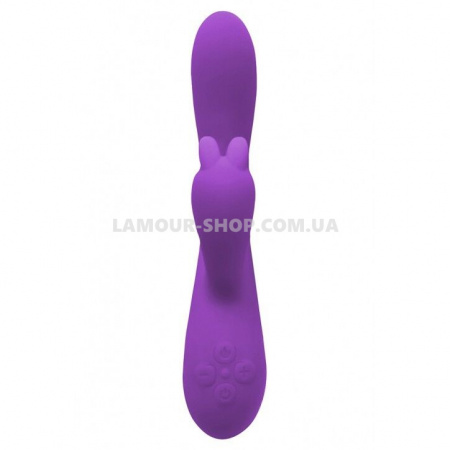 фото Вібратор-кролик Wooomy Gili-Gili Vibrator with Heat Purple