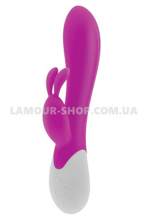 фото Вібратор-кролик S Pleasures Premium Corabi Rabbit, вушка для клітора, 16 реж