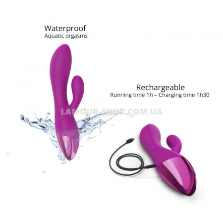 фото Вібратор-кролик Love To Love FUNKY BUNNY - SWEET ORCHID
