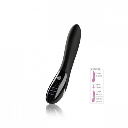фото Вібратор із електростимуляцією Mystim Electric Eric eStim Black