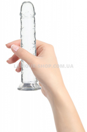 фото Фалоімітатор ADDICTION Vertical Dong 8″, присоска, діаметр 3,8 см, віброкуля