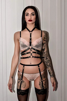 Портупея, чорна