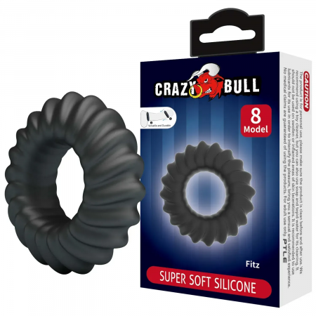 фото Ерекційне кільце Crazy Bull №8 - FITZ super soft silicone
