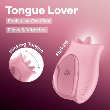 фото Вібростимулятор для клітора  Satisfyer Tongue Lover