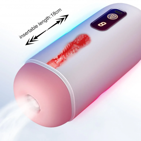 фото Мастурбатор FOX - USB Rechargeable, 8 vibration functions, 