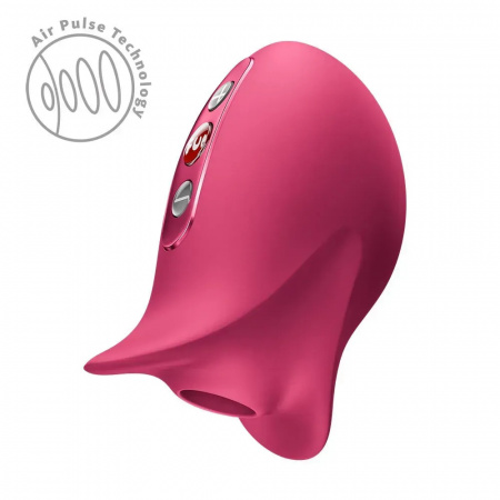 фото Вакуумний стимулятор Fun Factory Belle Raspberry, 11 режимів роботи
