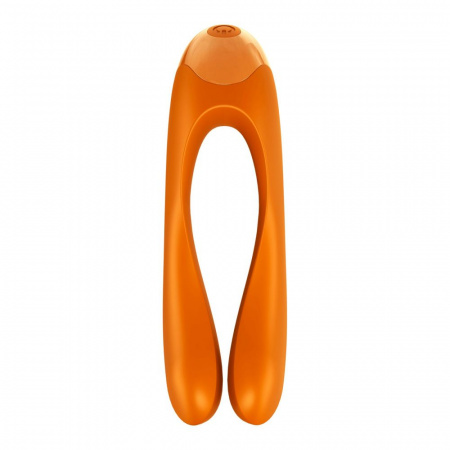 фото Вібратор на палець Satisfyer Candy Cane Orange