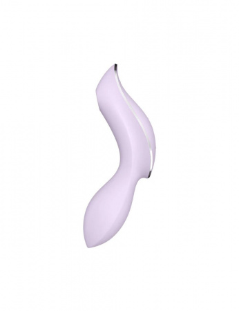 фото Вакуумний стимулятор з вібрацією Satisfyer Curvy Trinity 2 Violet