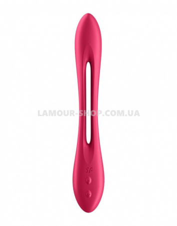 фото Вібратор Satisfyer Elastic Joy Red