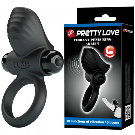 фото Кільце ерекційне серії Pretty Love - ADRIEN Vibrant penis ring