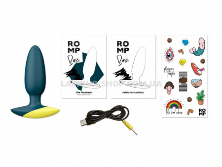 фото Анальна вібропробка Romp BASS