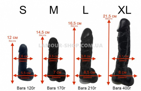 фото Крафтове мило-член із присоскою Чистий Кайф Red size S натуральне